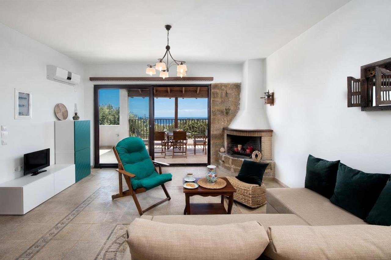Cedrus And Sea, Beachfront House, Gennadi, Rhodes 외부 사진